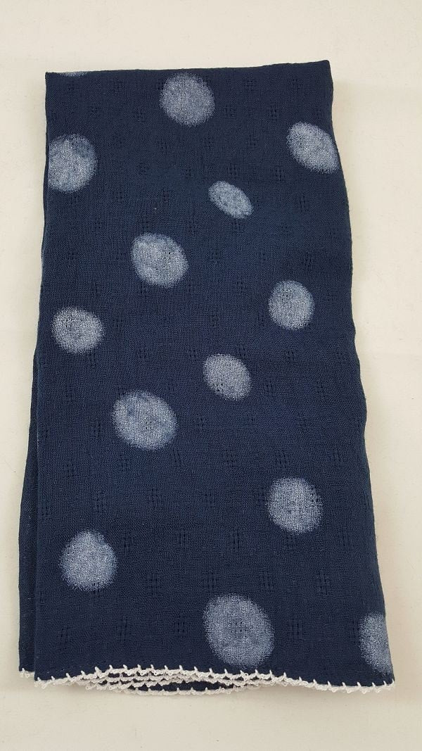 Patterned square scarf