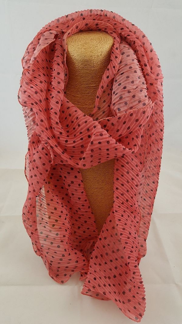 Ruffled chiffon