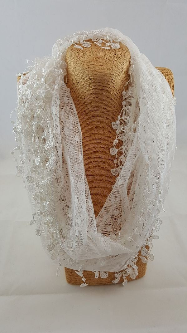 Heart lace infinity