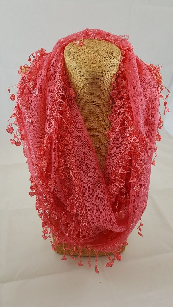 Heart lace infinity