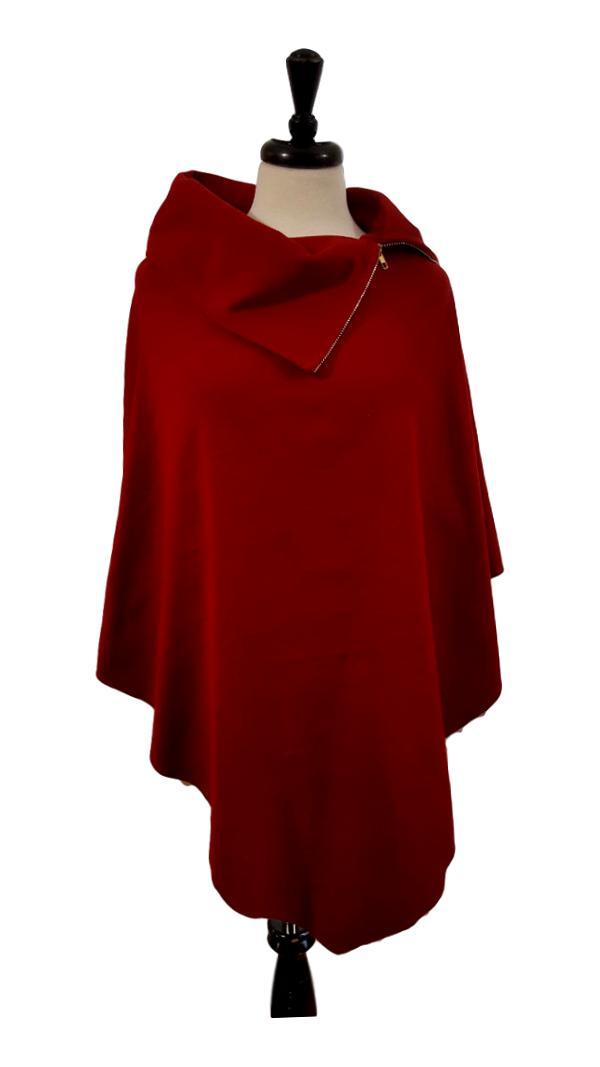 Zip Neck Poncho