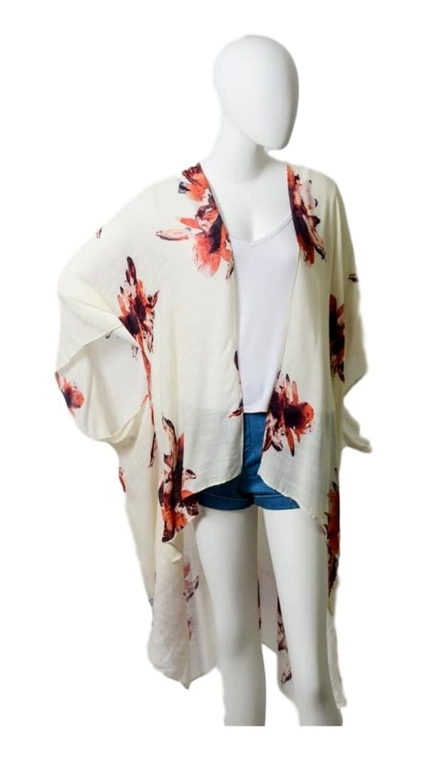 Floral kimono